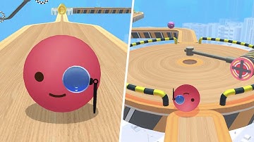 Sky Rolling Ball 3D Gameplay Level 136 Walkthrough Android, iOS