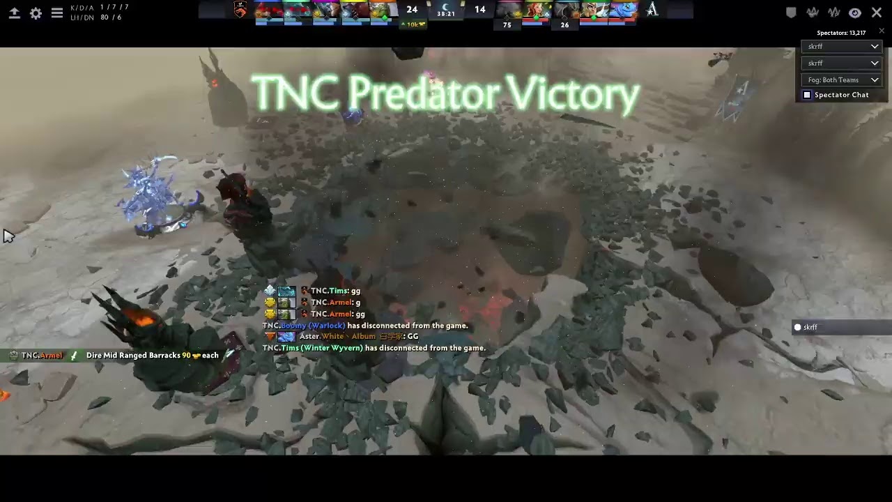 Dota 2 Ani Major: Team Aster vs TNC Predator (Game 3)