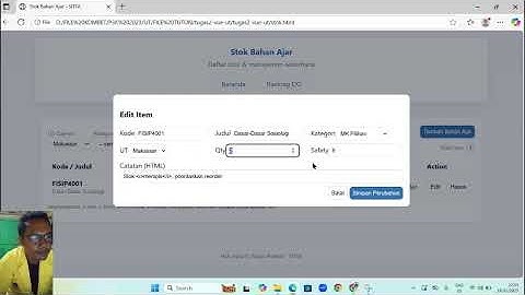 Tugas 2 Pemograman Web Fadli A  Arsad 051225871