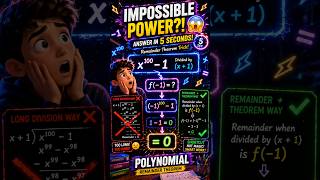 Remainder Theorem Made SUPER Easy 📘. #math #polynomials #mathmadeeasy @MindfullMaths