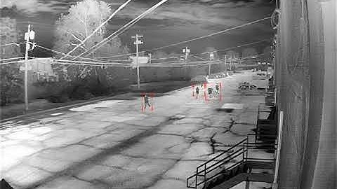 Smart Thermal Camera with Video Analytics Example