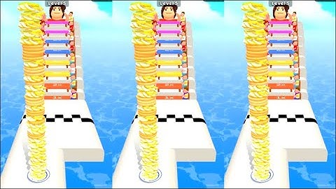 Pancake Run Gameplay Walkthrough All Levels - Mobile Android Ios Gameplay - New Update #2