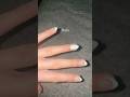 Redid my nails after 5 hours having them 😭 #nails