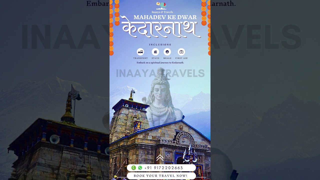 🛕 EK DHAM & DO DHAM & CHARDHAM YATRA 2025 🚩 📍 Ex-Haridwar | Comfortable Travel | Divine Experience