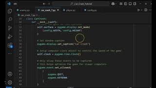 Part 7: Car Crash PyGame Tutorial