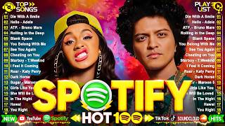 Bruno Mars, The Weeknd, Ed Sheeran, Taylor Swift, Adele, Selena Gomez 🍓 Billboard Top 50 This Week