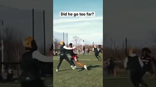 video thumbnail for: What would you have done if you were the wide receiver?🤔