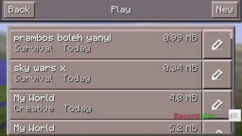 Minecraft versi 0.11.0