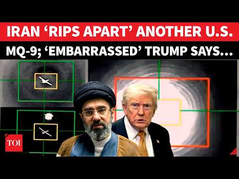Video Iran BEATS US Military In Aerial Clash? Another American MQ-9 Reaper Drone Shot Down | Watch