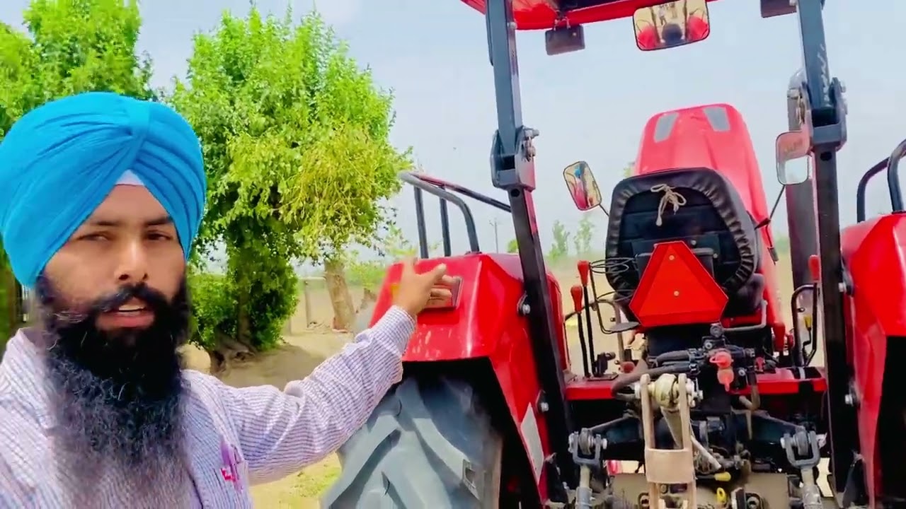 Kartar 5939 4x4 60 hp demo tractor 13 cultivator kro check full video