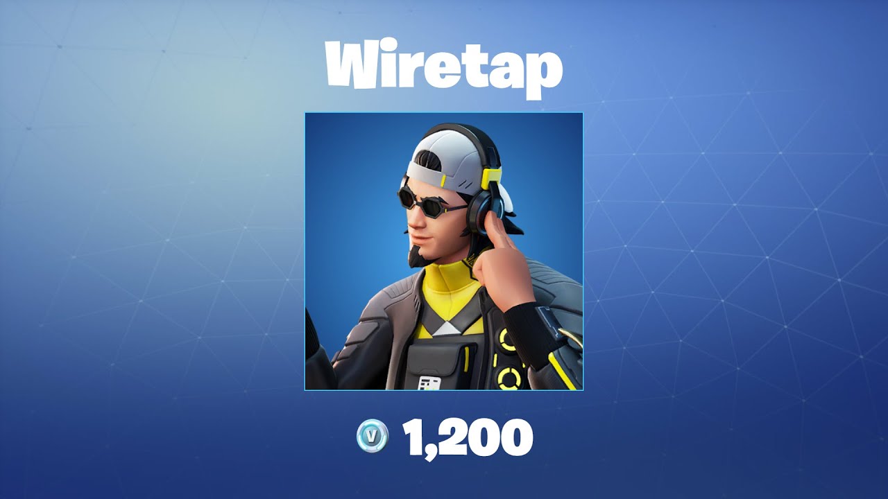 Wiretap | Fortnite Outfit/Skin