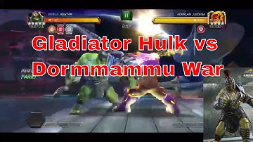 R4 Gladiator Hulk vs Dormammu war