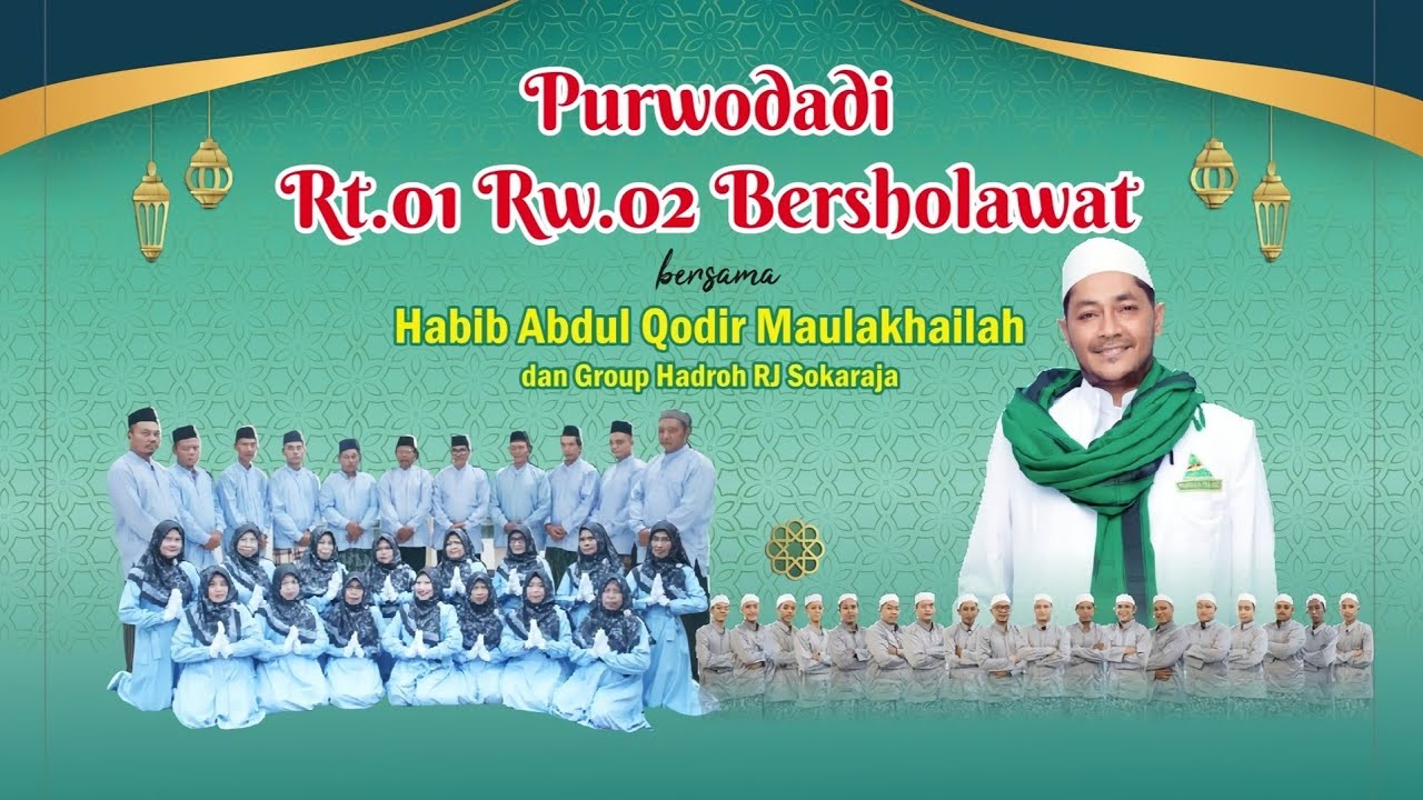 [LIVE] PURWODADI RT 01 RW 02 BERSHOLAWAT BERSAMA HABIB ABDUL QADIR MAULACHAILAH SOKARAJA