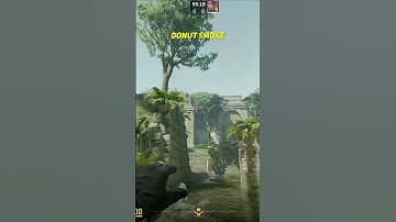 Donut Smoke From Spawn Ancient CS2 #shorts