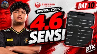 BTR FEDERALES 4.6 SENSITIVITY + CONTROL CODE 🔥 | Original Settings | PUBG Mobile - Its BugG  screenshot 5