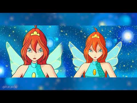 (ORIGINAL VS. REMAKE) Magic Winx transformation comparison