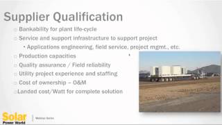 The ABCs Of Utility-Scale Inverters (Webinar)