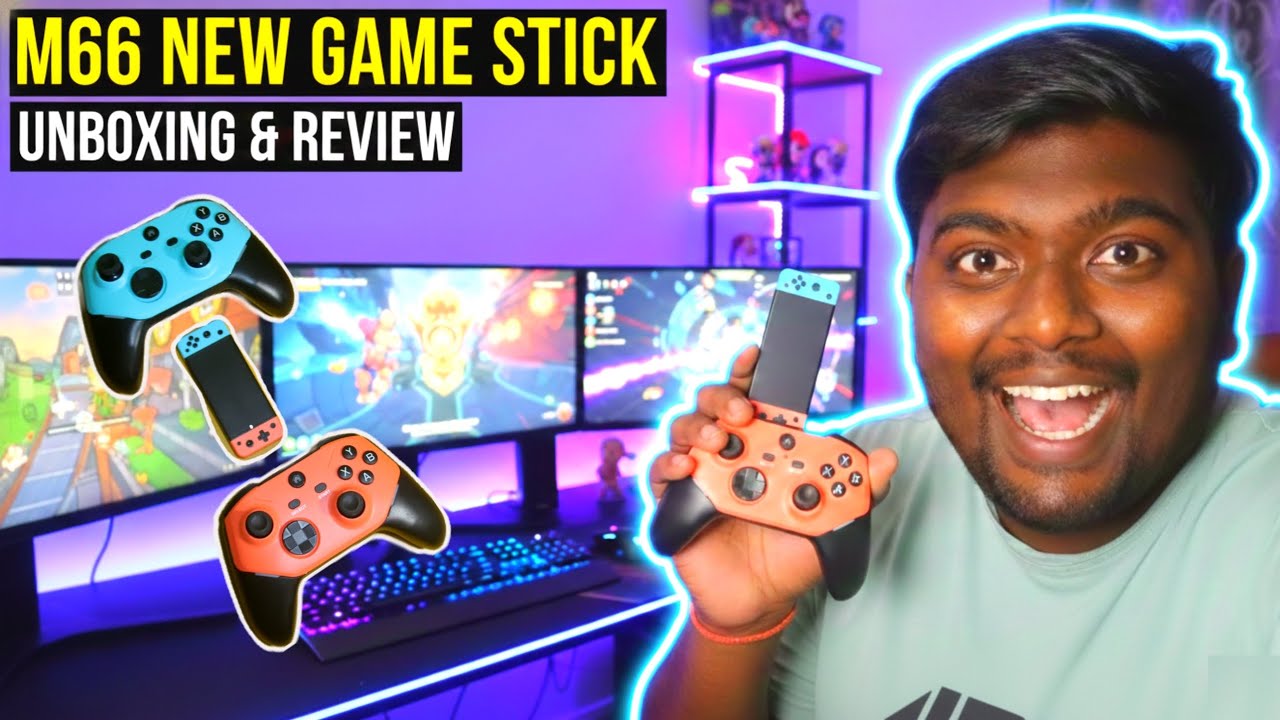 NEW M66 GAME STICKS! BOUGHT UNBOXING & REVIEW! 20000+ GAMES! 