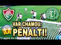 Áudio do VAR: Fluminense X Chapecoense - Pênalti após mão na área