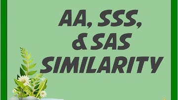 AA SSS SAS Similarity