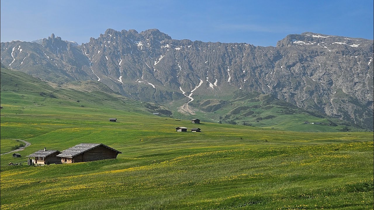Seiser Alm, Schlern, Rosengarten, Langkofel...
