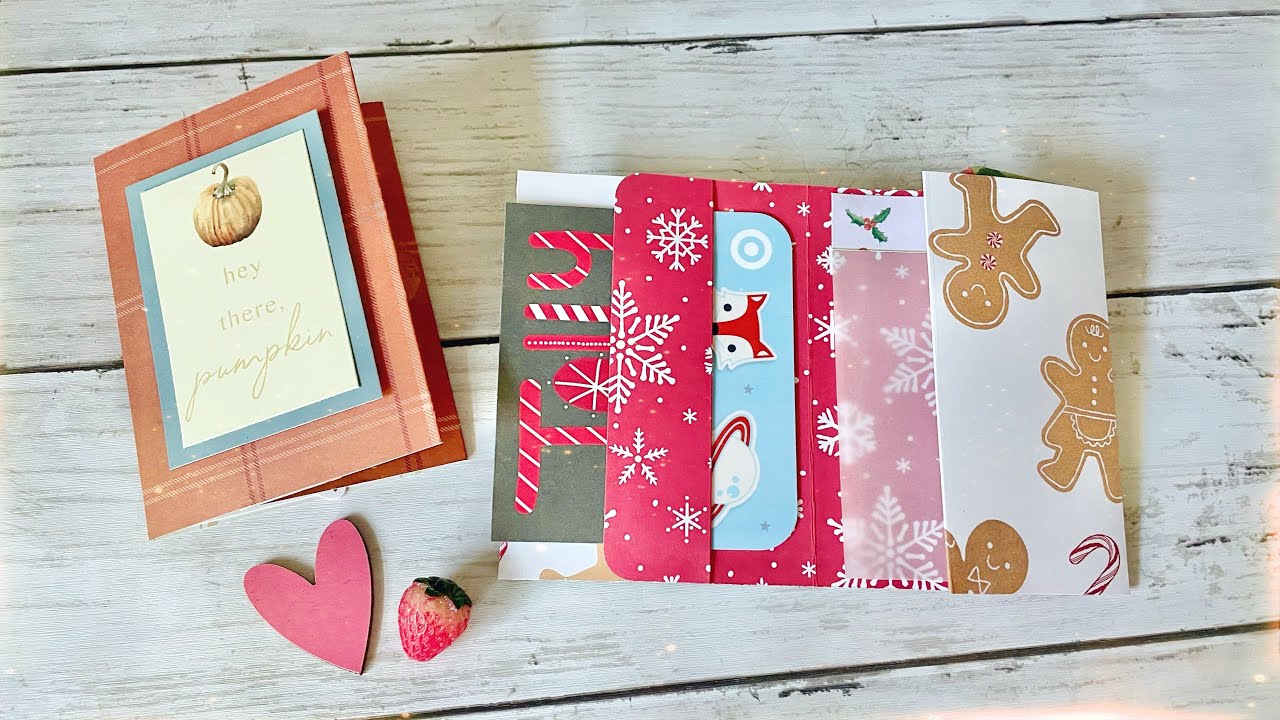 Quick & Easy Mini Flip Book/Gift Card Holder Tutorial 