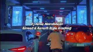 Dj Alone Marshmello Slowed & Reverb Style kondang