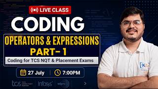Full Coding for Placement and TCS NQT 2027 | Coding Ability for Placements Update
