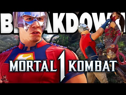Peacemaker Gameplay Trailer: Everything You Missed (BREAKDOWN) | Mortal Kombat 1