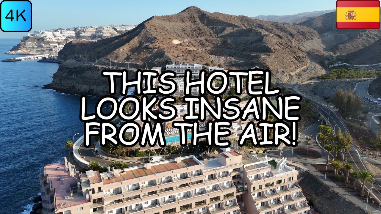 Gran Canaria’s Coastal Luxury – Drone View of Marina Elite | June 2025