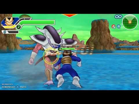 Vegeta Mejorado, SSJ VS Freezer Formas Dragon Ball Z Tenkaichi Tag Team Batalla Final