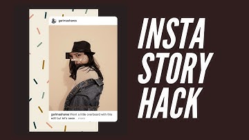 How to add a background photo while sharing a post on your Instagram story | GarimaShares