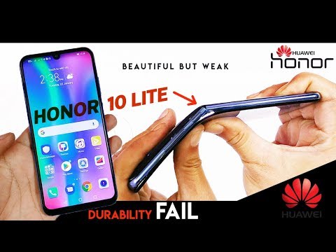 Honor 10 Lite Durability Test - IS IT foldable? |Bend Test, Scratch, Review, Camera, Unboxing|