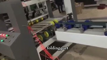 ZH QZD folder gluer  machine