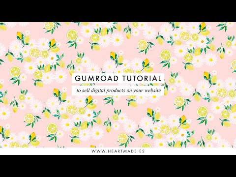 Gumroad Tutorial to Sell your Digital Products on your Website