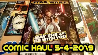 ASMR Soft Spoken Free Comic Book Day "May The Fourth" Haul 5-4-19 Bagging & Boarding screenshot 5