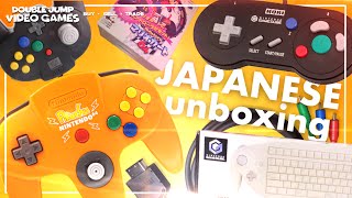 Incredible N64 + GameCube Controllers from Japan | Unboxing