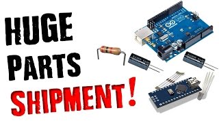 HUGE Shipment of Parts & Supplies For Electronics Projects!