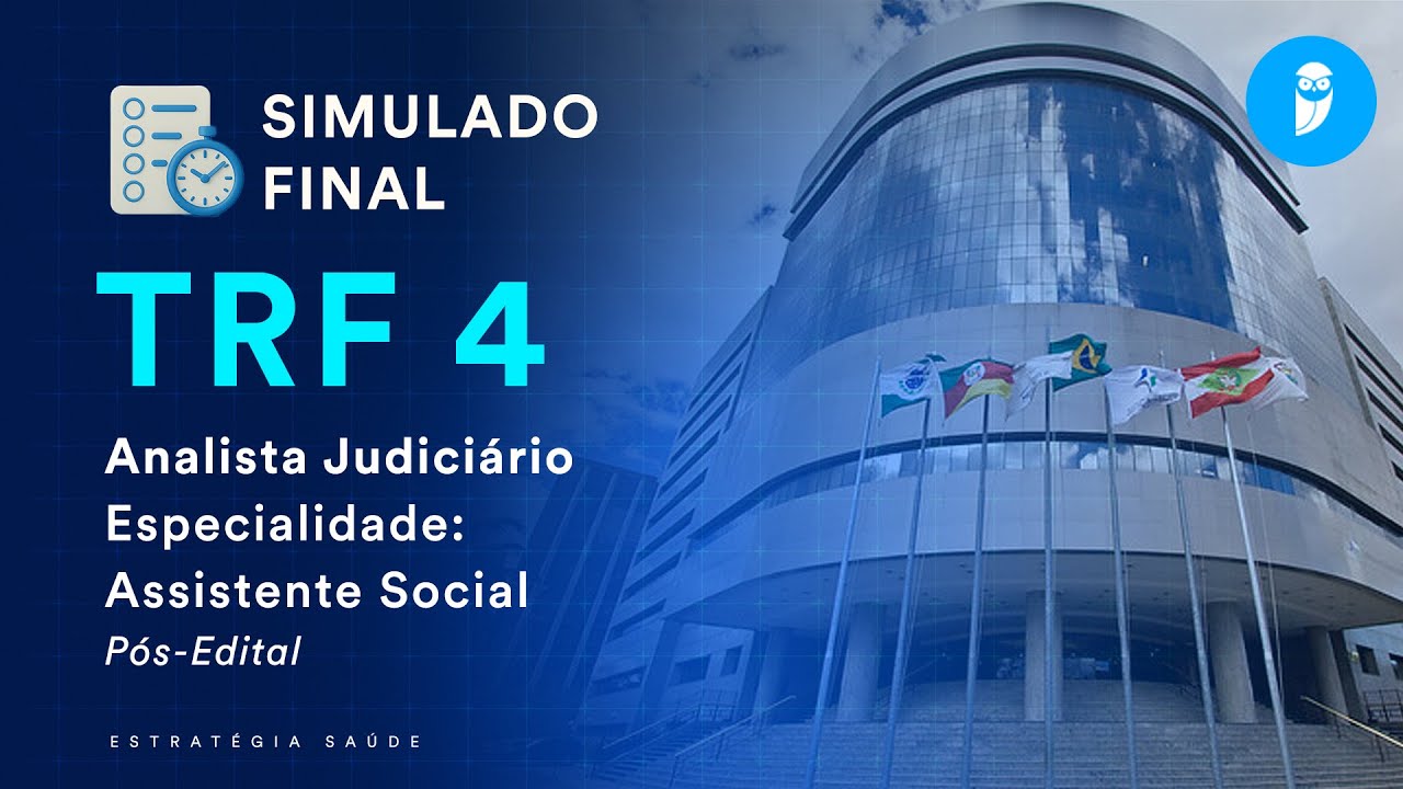 Simulado Final TRF 4 - Analista Judiciário - Assistente Social - Correção