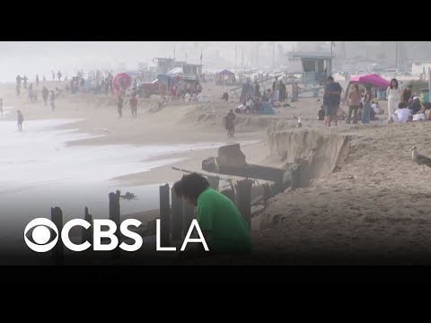 Malibu coastline erodes as high surf and powerful waves continue