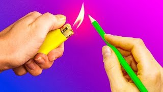Learn how to make rainbow markers, cute pencil cases, slime, draw a
circle without compass and prospective ruler, these many more great
hacks...