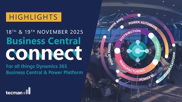 Business Central Connect 2025 - Hoogtepunten van de Tecman Klantendag