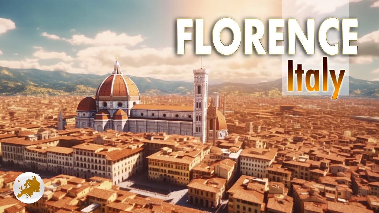 Florence, Italië | 4K60 | Stadswandeling 4K