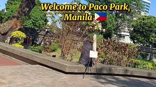 One of the Beautiful Park in Manila! Paco Park and Cemetery. #philippines #historical #viral #park