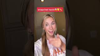 CRAZY snapchat hack!!😱📒 ✏️ #shorts screenshot 1