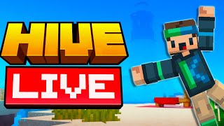 HIVE LIVE WITH YOU! BEDWARS CS! (Road to 1.2k)