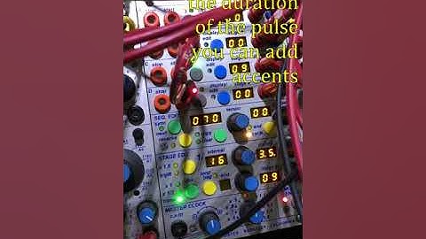 Buchla 251e - phasing microtonal sequences