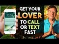 Get Your Lover To Call or Text FAST with Shamanic Tapping