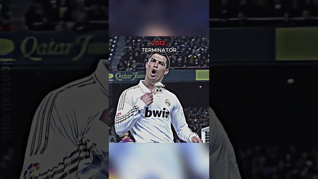 Ronaldo now vs then 