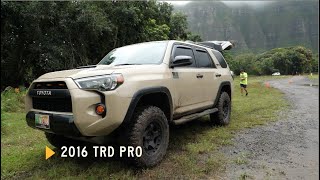 TRD PRO 4Runner at Jurassic Park - BTS at the 2019 Makahiki Challenge